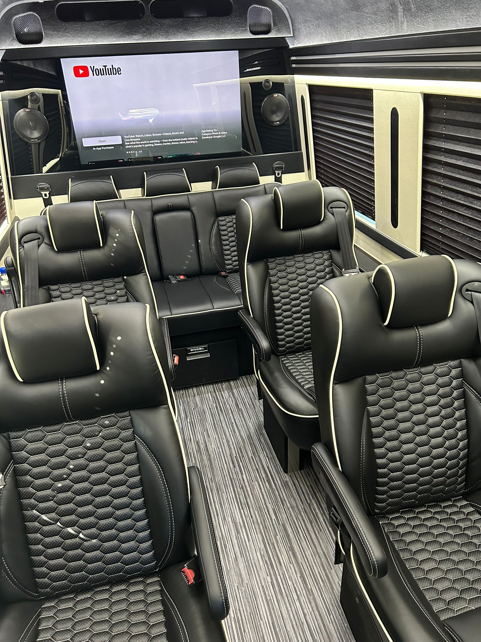 Executive Sprinter cabin with premium seating